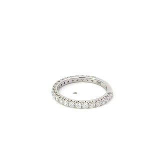 14K White Gold 0.75cttw Lab Grown Diamond Band