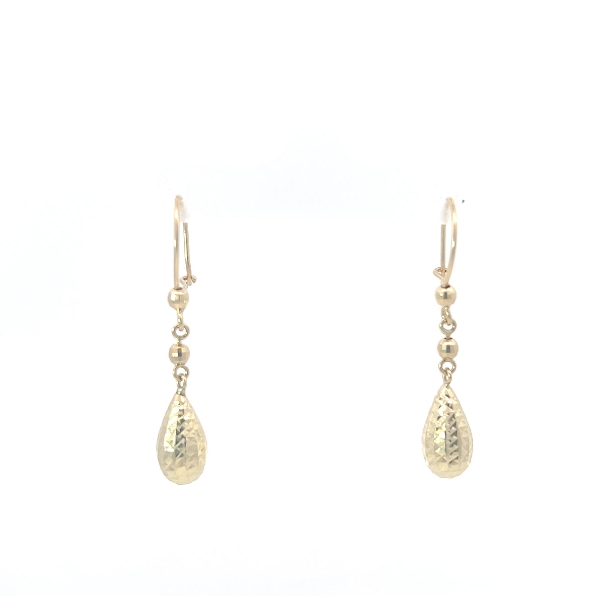 10K Yellow Gold Drop Earrings Dana Dow Jewellers