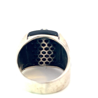 Argent Silver and Onyx Ring