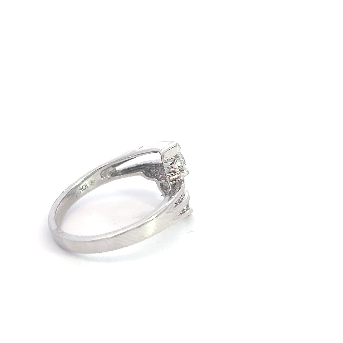 10K White Gold 0.34cttw Diamond Ring