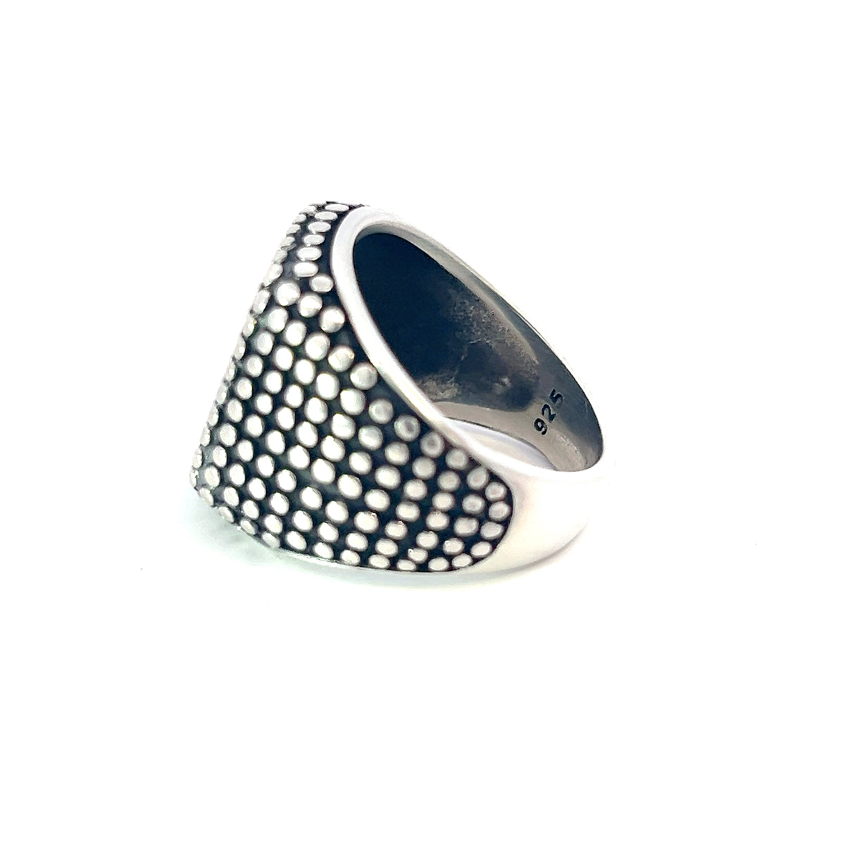 Argent Silver Mens Ring
