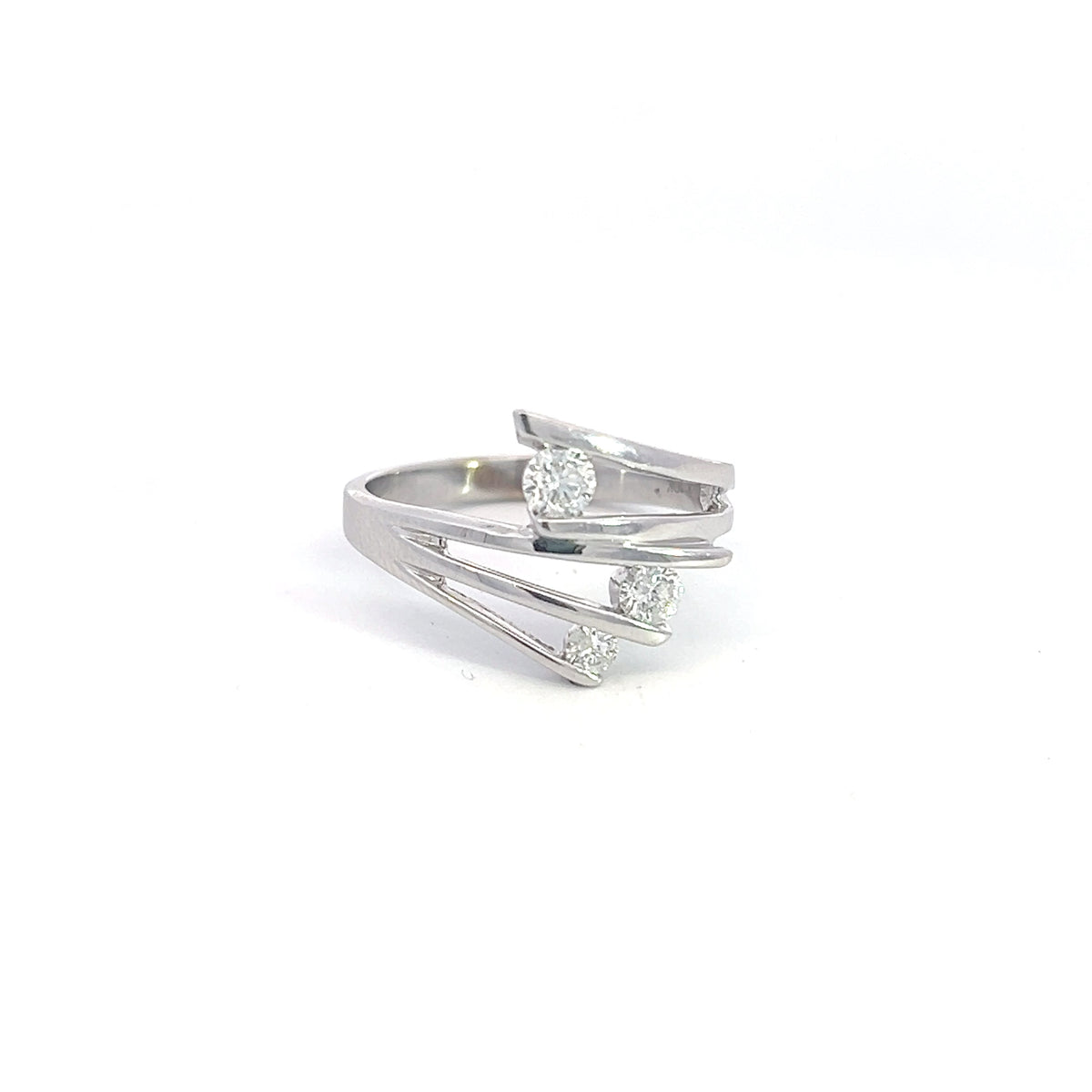 10K White Gold 0.34cttw Diamond Ring