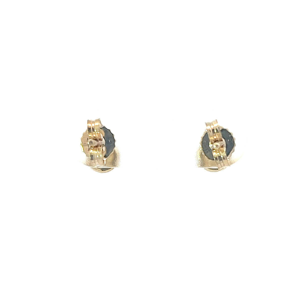 10K Yellow Gold 0.10cttw Round Brilliant Cut Canadian Diamond Earrings