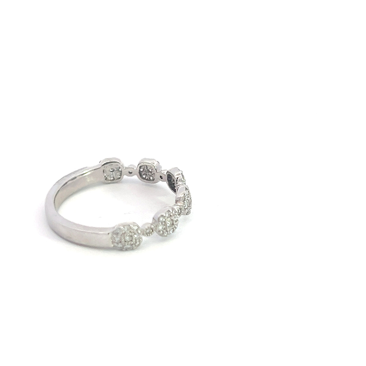 10K White Gold 0.255cttw Diamond Ring