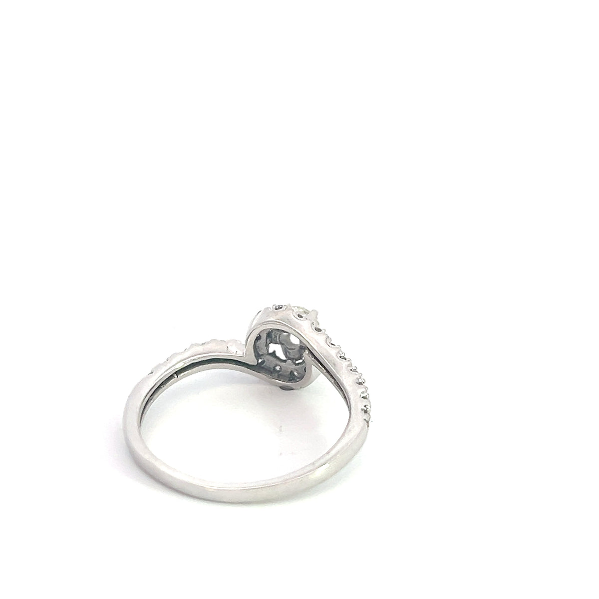 14K White Gold 0.30cttw Diamond Ring