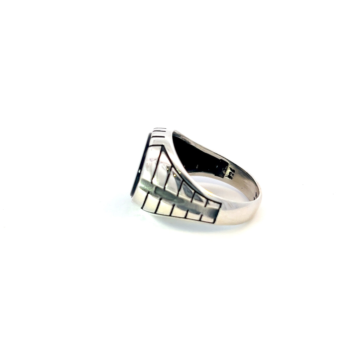 Argent Silver and Onyx Ring