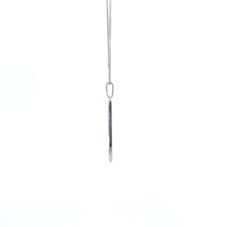 10K White Gold 0.07cttw Diamond Pendant
