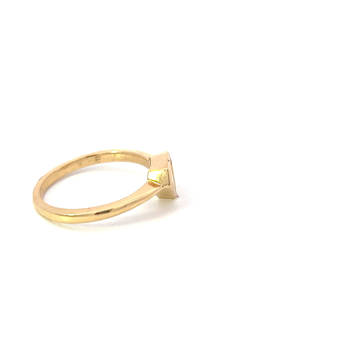 18K Yellow Gold 0.80cttw Lab Grown Diamond Engagement Ring