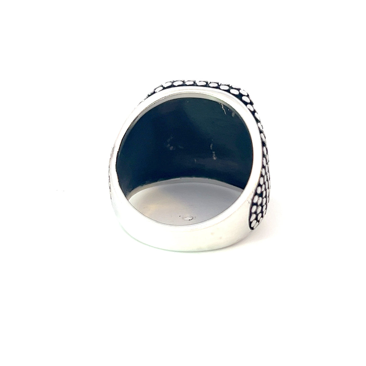 Argent Silver Mens Ring