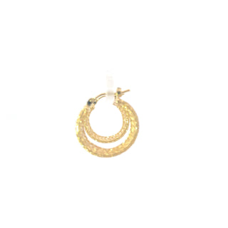 10K Yellow Gold Hoop Earrings