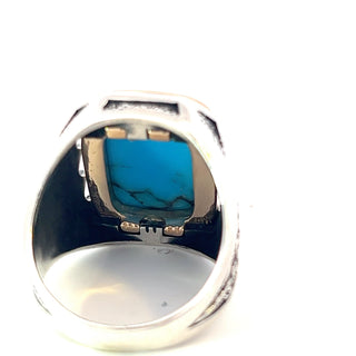 Argent Silver and Turquoise Ring