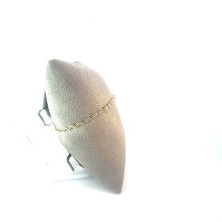 Brazalete de diamantes de 0,41 quilates en oro amarillo de 14 quilates - 7"