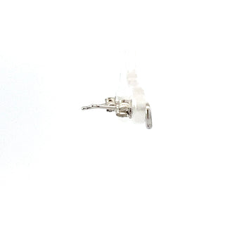925 Sterling Silver Skull Earrings