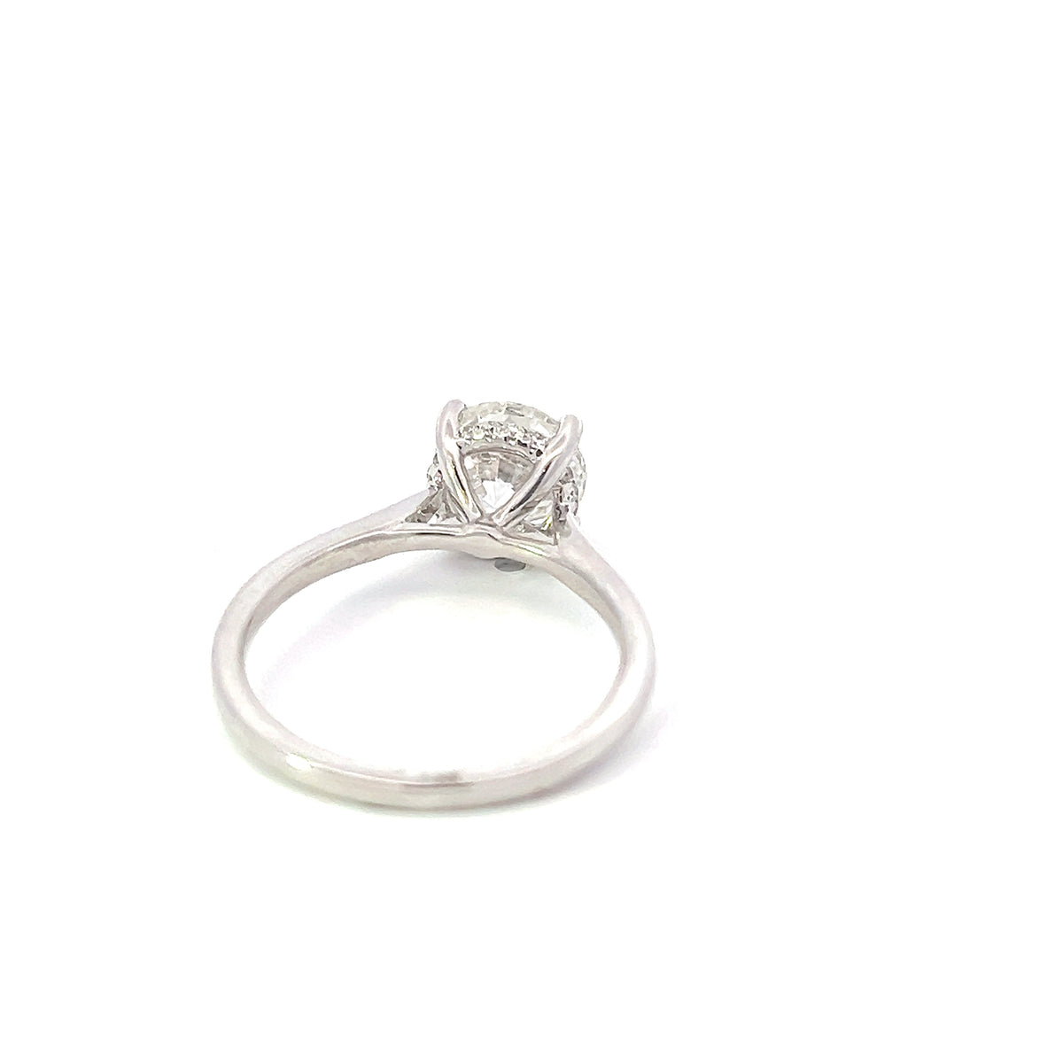 18K White Gold 1.89cttw Lab Grown Diamond Solitaire Engagement Ring