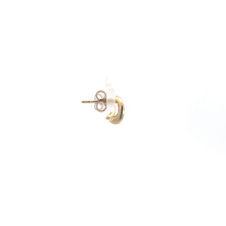 10K Yellow Gold 0.10cttw Diamond Earrings