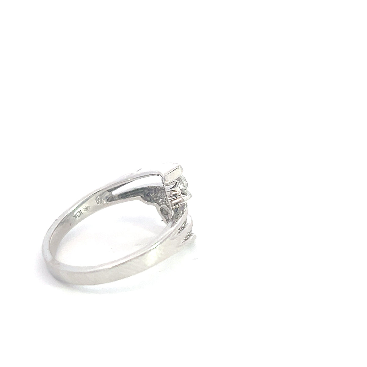 10K White Gold 0.34cttw Diamond Ring