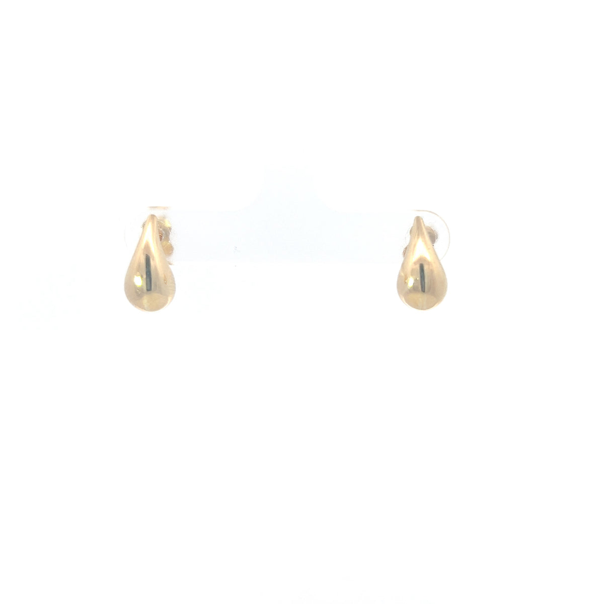 Pendientes de oro amarillo de 10 quilates de 17 mm