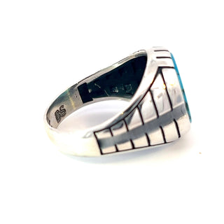 Argent Silver and Turquoise Ring