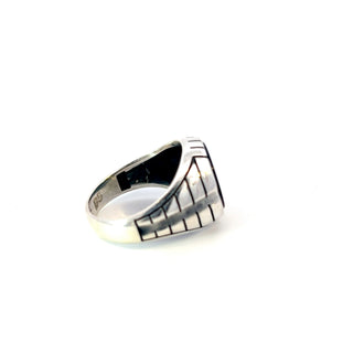 Argent Silver and Onyx Ring