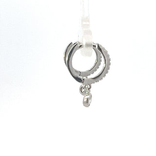 Pendientes Plata 925 Circonitas Huggies