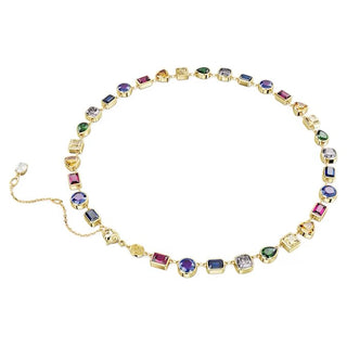Collar Swarovski Stilla Tallas mixtas, Multicolor, Baño tono oro 5662915