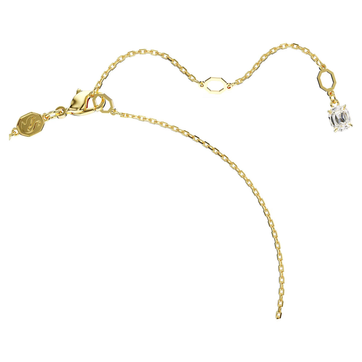 Swarovski -  Imber pendant, Round cut, White, Gold-tone plated - 5684511