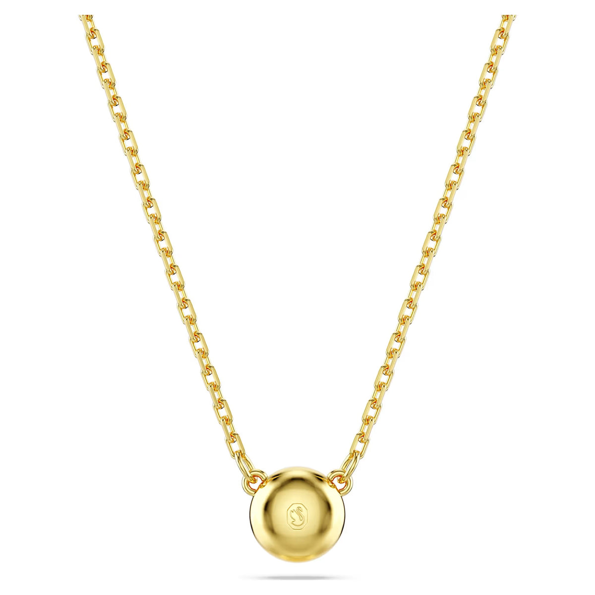 Swarovski -  Imber pendant, Round cut, White, Gold-tone plated - 5684511