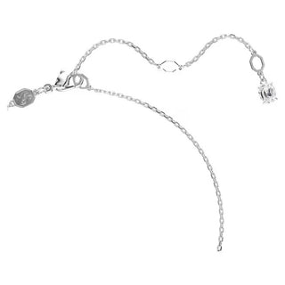 Swarovski -   Imber pendant, Round cut, White, Rhodium plated - 5696039