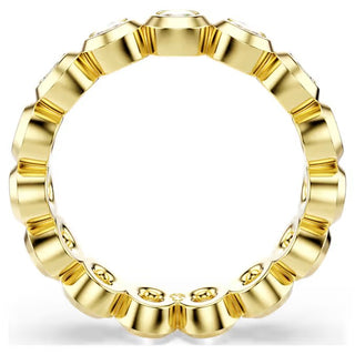 Swarovski - Imber ring, Round cut, White, Gold-tone plated 5714309