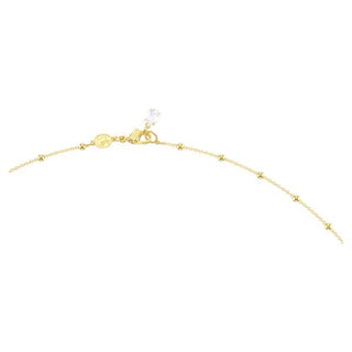 Swarovski - Imber strandage, Corte redondo, Blanco, Baño tono oro - 5680091 