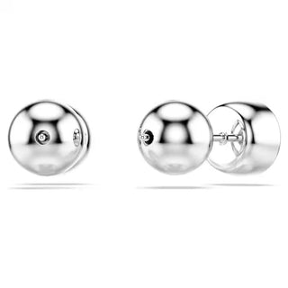 Swarovski -  Imber stud earrings, Round cut, White, Rhodium plated - 5696073