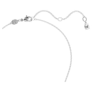 Swarovski Insigne pendant Mixed cuts, Cross, White, Rhodium plated 5675573