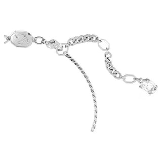Swarovski Matrix Bracelet, Heart, White, Rhodium Plated - 5648299 - Discontinued