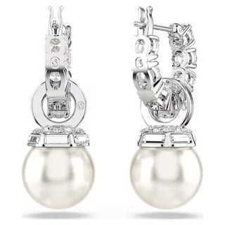 Swarovski Matrix Pearl Pierced Earrings - 5691716/5723778 (SS)