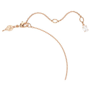 Swarovski - Matrix pendant, Crystal pearl, Round cut, White, Rose gold-tone plated - 5692265