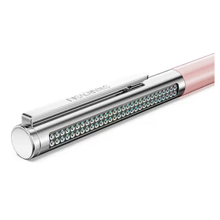 Swarovski Matrix Tennis ballpoint pen, Pink lacquered, Chrome plated 5747956