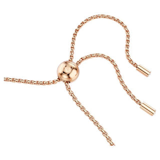 Swarovski - Matrix Tennis bracelet, Round cut, White, Rose gold-tone plated 5677823