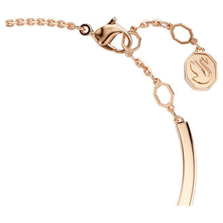 Swarovski Mesmera bangle, Mixed cuts, White, Rose gold-tone plated 5734247