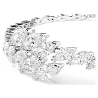 Swarovski Mesmera bracelet, Marquise cut, White, Rhodium plated 5748014