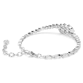 Swarovski Mesmera bracelet, Marquise cut, White, Rhodium plated 5748014