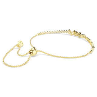 Swarovski Mesmera bracelet, Mixed cuts, White, 18K gold finish 5747939