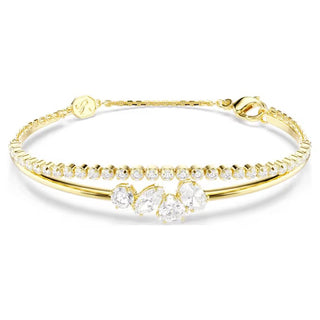 Swarovski Mesmera bracelet, Marquise cut, White, Rhodium plated 5748014