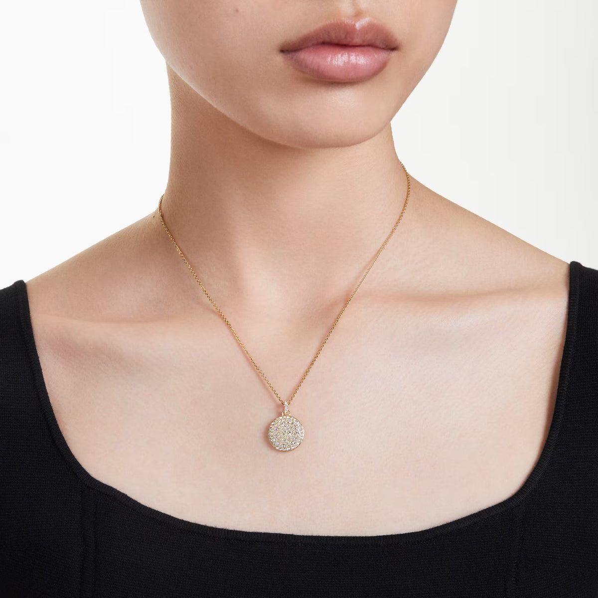 Swarovski - Meteora/Sublima pendant, White, Gold-tone plated - 5683443
