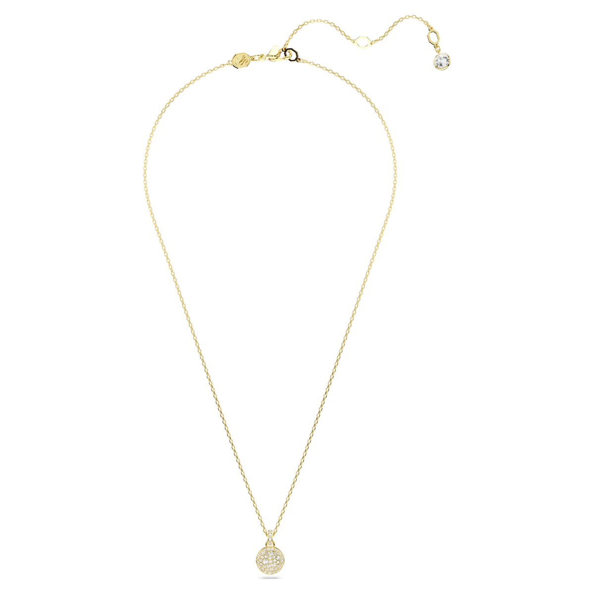 Swarovski - Meteora/Sublima pendant, White, Gold-tone plated - 5683443