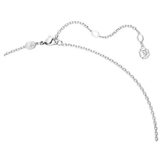 Swarovski - Millenia pendant, Octagon cut, Blue, Rhodium plated 5696518