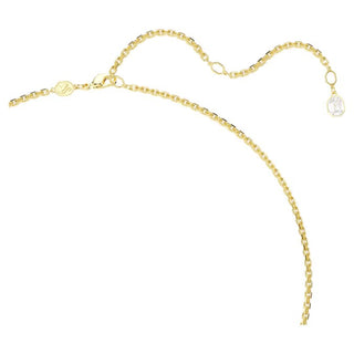 Swarovski Millenia pendant, Octagon cut, Caramel, Gold-tone plated - 5725752