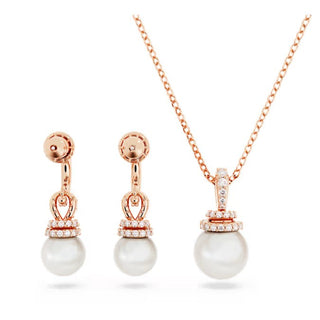 Swarovski Originally set, White, Rose gold-tone plated Discontinued - 5672835 Discontinued