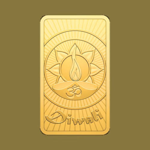 10 gram 2025 Celebrate Diwali Gold Bar | Royal Canadian Mint