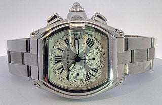 CARTIER | 42mm Roadster Chronograph Stainless Steel