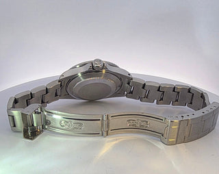 Rolex by Swiss Crown™ EE. UU. Reloj Oyster Submariner de acero de segunda mano con certificación independiente de Rolex de 40 mm y esfera negra 